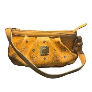Pre-Owned MCM VISETOS Mini Pouchette